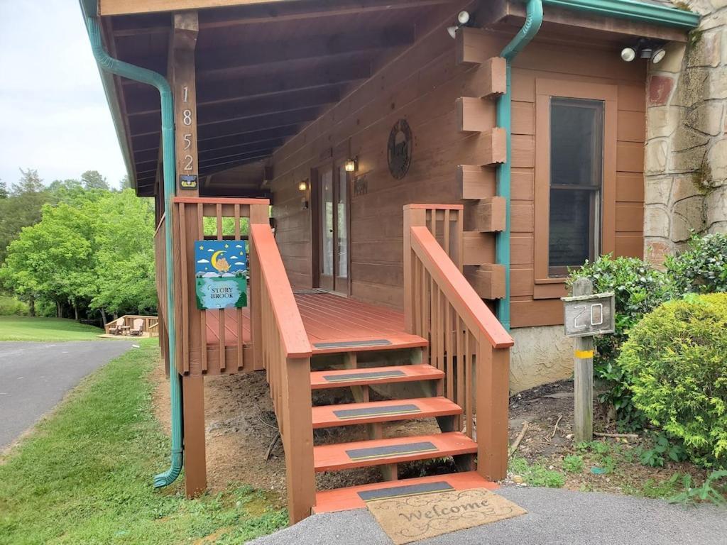 Story Brook: Beautiful True Log Cabin! Close To Dollywood, State Park, And More! Sevierville Ngoại thất bức ảnh